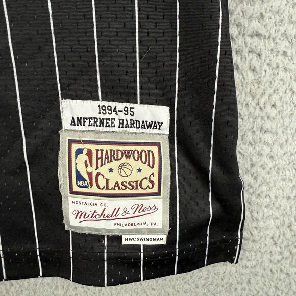 Orlando Magic Jersey Mens Large NBA Basketball Anfernee Hardaway 1994-95 Defects - Picture 3 of 14